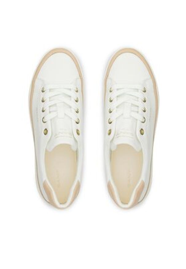 GANT - Gant Sneakersy Avona Sneaker 28538448 Biały. Kolor: biały. Materiał: materiał