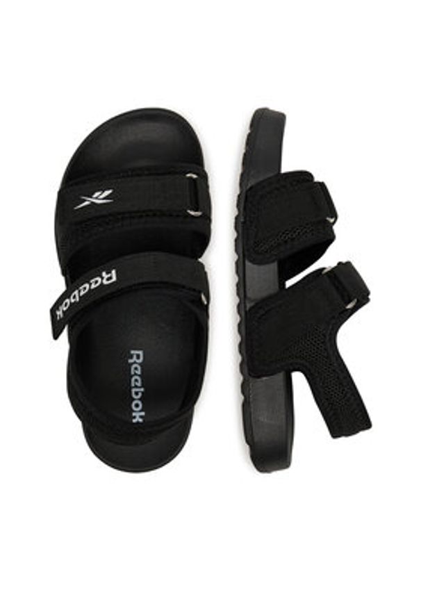 Reebok Sandały CP50-26023(IV) Czarny. Kolor: czarny. Materiał: materiał