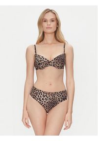 Hunkemöller Góra od bikini Animalia 301859 Brązowy. Kolor: brązowy. Materiał: syntetyk #4