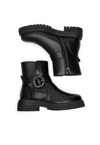 Sergio Bardi Botki RST-E1057-04SB Czarny. Kolor: czarny. Materiał: skóra #2