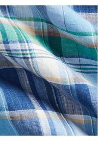 Polo Ralph Lauren Koszula 710938002001 Niebieski Regular Fit. Typ kołnierza: polo. Kolor: niebieski. Materiał: len #5