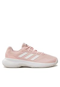 Adidas - adidas Buty do tenisa Gamecourt 2.0 IE1060 Różowy. Kolor: różowy. Materiał: materiał, mesh. Sport: tenis #1