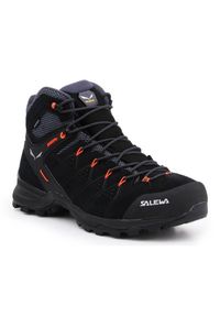 Buty Salewa Ms Alp Mate Mid Wp M 61384-0996 czarne. Kolor: czarny