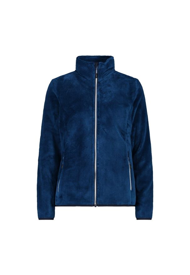 Bluza damska turystyczna CMP 38P1536. Kolor: niebieski. Styl: sportowy. Sport: turystyka piesza