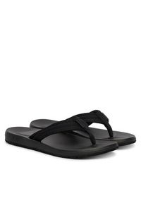 TOMMY HILFIGER - Tommy Hilfiger Japonki Molded Padded Hilfiger B Sandal FM0FM05901 Czarny. Kolor: czarny. Materiał: materiał #3