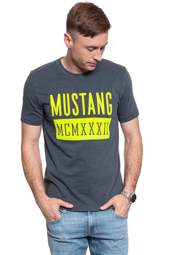 Mustang - MUSTANG Alex C Print 1009008 4085. Wzór: nadruk