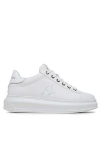 Karl Lagerfeld - KARL LAGERFELD Sneakersy KL62515 Biały. Kolor: biały. Materiał: skóra #1
