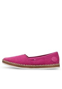 Rieker Espadryle M2278-31 Różowy. Kolor: różowy. Materiał: materiał #6