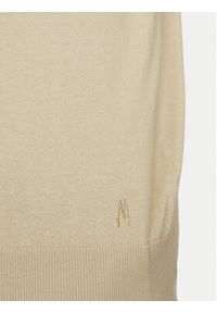 Marciano Guess Sweter 5GHR02 5861Z Beżowy Regular Fit. Kolor: beżowy. Materiał: bawełna