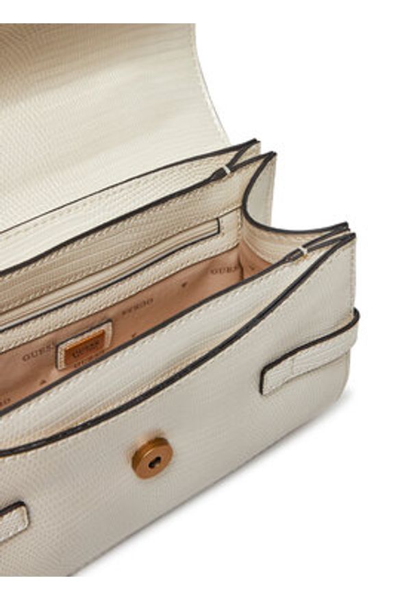 Guess Torebka HWKB95 06200 Écru. Kolor: kremowy. Materiał: skórzane