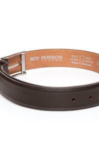 Roy Robson - ROY ROBSON PASEK SKÓRZANY RR0133R46 29 35mm Gürtel Q.2162. Materiał: skóra. Styl: klasyczny #6