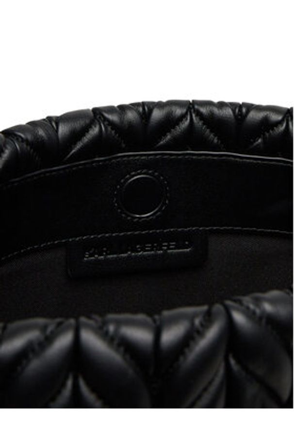 Karl Lagerfeld - KARL LAGERFELD Torebka A2W30151 Czarny. Kolor: czarny. Materiał: skórzane