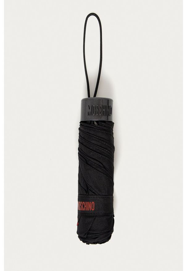 MOSCHINO - Moschino - Parasol. Kolor: czarny