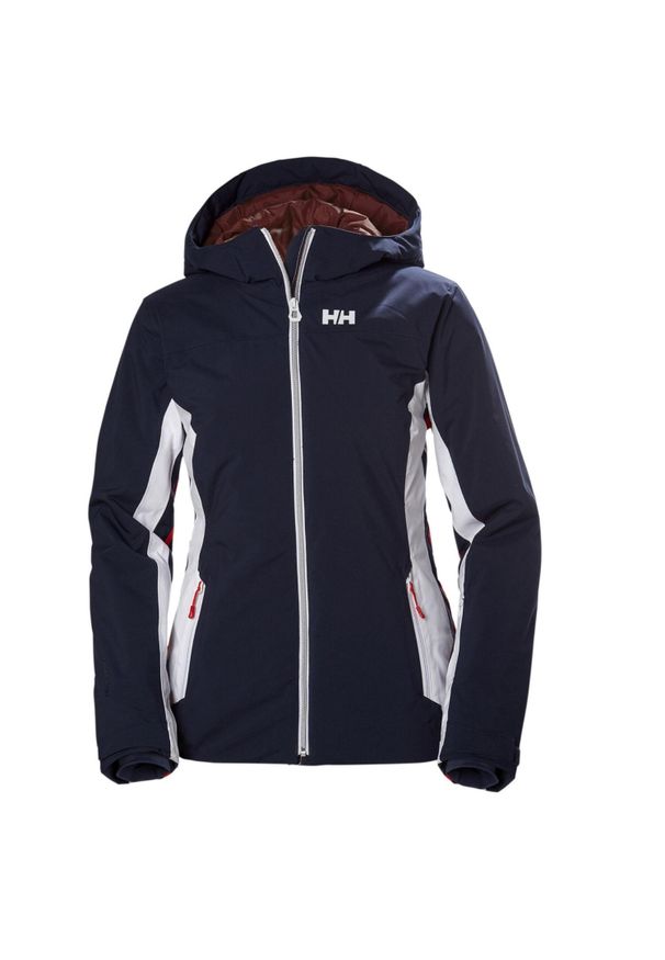 Kurtka narciarska damska Helly Hansen Majestic Primaloft. Kolor: niebieski. Materiał: poliester. Technologia: Primaloft. Sezon: zima. Sport: narciarstwo
