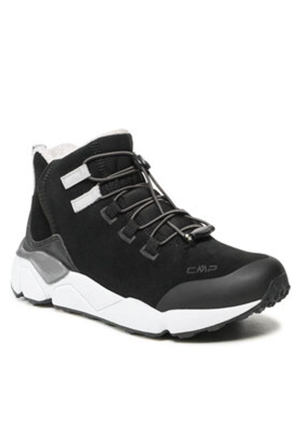 CMP Botki Yumala Wmn Lifestyle Shoes 31Q4996 Czarny. Kolor: czarny. Materiał: zamsz, skóra