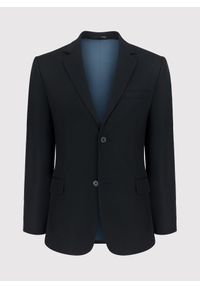 Pako Lorente - PAKO LORENTE – Czarna marynarka garniturowa P22SP-3G-026-C-S. Okazja: na ślub cywilny, na wesele. Kolor: czarny. Materiał: wełna. Styl: klasyczny #2