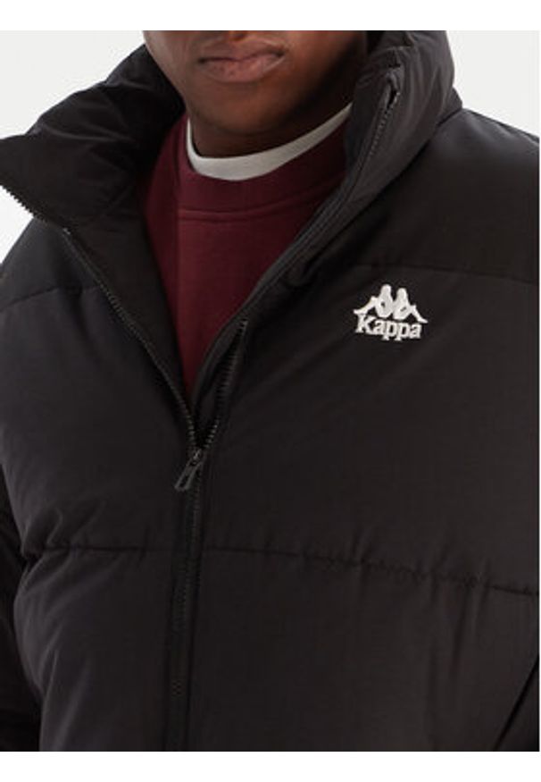 Kappa Kurtka zimowa Onrel 32222XW Czarny Comfort Fit. Kolor: czarny. Materiał: bawełna, syntetyk. Sezon: zima