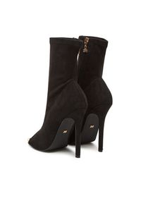 DeeZee Botki LW0606-1 Czarny. Kolor: czarny. Materiał: skóra #6