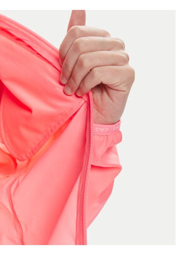 CMP Kurtka do biegania 3C46776T Różowy Regular Fit. Kolor: różowy. Materiał: syntetyk