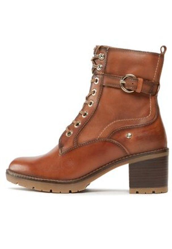 Pikolinos Trzewiki W7H-8510 Brązowy. Kolor: brązowy. Materiał: skóra