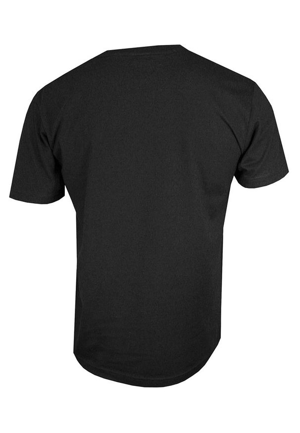 Czarny t-shirt Stedman z krótkim rękawem, na co dzień, casualowy, krótki