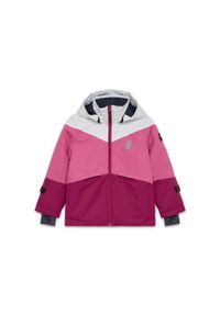 Kurtka zimowa narciarska dziecięca LEGO JESTED 708. Kolor: wielokolorowy, czerwony, biały, różowy. Sezon: zima. Sport: narciarstwo #1