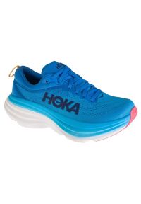 HOKA - Buty Hoka Bondi 8 1127952-VSW niebieskie. Kolor: niebieski. Materiał: materiał. Sport: bieganie, fitness