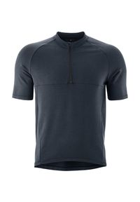 GONSO - Koszulka z zamkiem błyskawicznym 1/2 Gonso Adventure Nature. Kolor: wielokolorowy, niebieski, czarny. Materiał: tkanina, wiskoza. Sport: kolarstwo #1