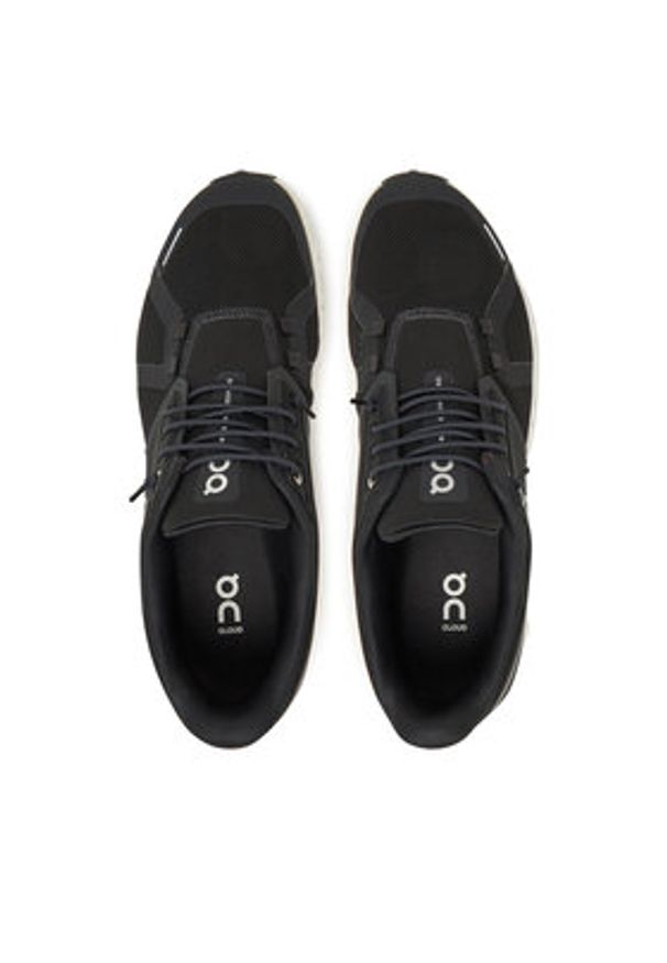 On Sneakersy Cloud 6 3MF10070299 Czarny. Kolor: czarny. Materiał: materiał