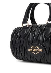 Love Moschino - LOVE MOSCHINO Torebka JC4012PP1NLH0000 Czarny. Kolor: czarny. Materiał: skórzane
