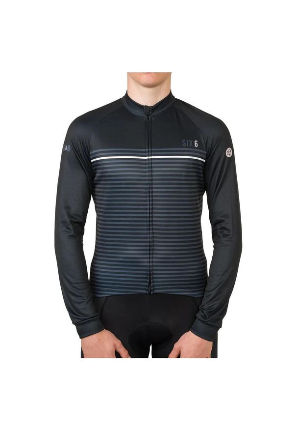 AGU - Dżersej z długim rękawem Agu SIX6 Classic III. Kolor: czarny. Materiał: jersey. Długość rękawa: długi rękaw. Długość: długie. Sport: kolarstwo