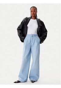 Armani Exchange Jeansy XW001105 AF14494 MB003 Niebieski Wide Leg. Kolor: niebieski #4