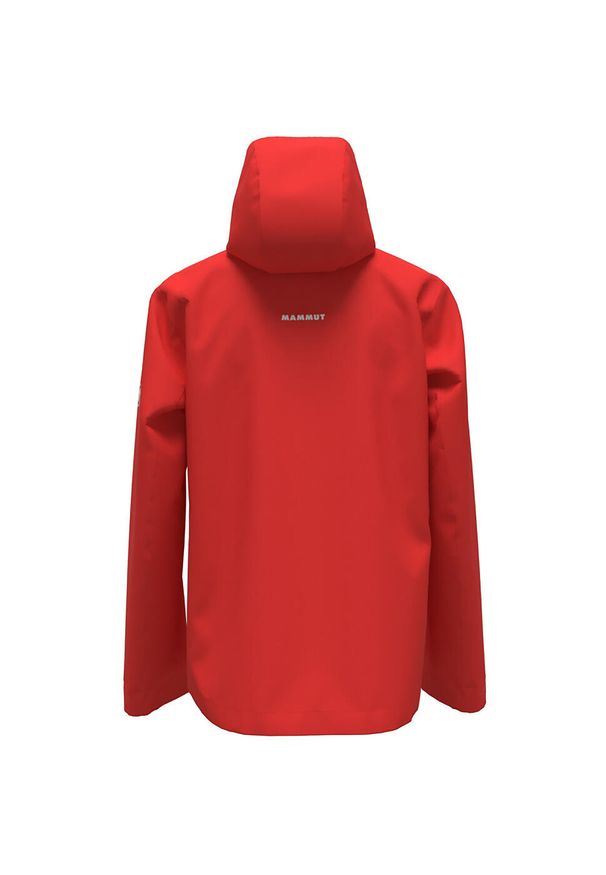 Kurtka z membraną męska Mammut Crater Light HS Hooded Jacket. Kolor: czerwony