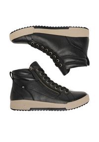 Rieker Sneakersy CEO-W0164-00 Czarny. Kolor: czarny. Materiał: skóra