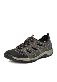 Rieker Sandały CEO-08065-02 Szary. Kolor: szary. Materiał: syntetyk #3