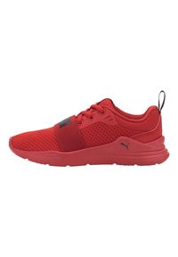 Buty dla dzieci Puma Wired Run Jr. Kolor: czerwony, czarny, wielokolorowy. Sport: bieganie