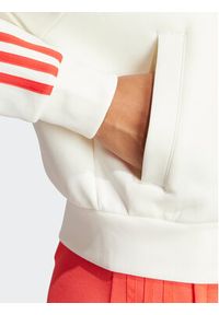 Adidas - adidas Bluza Future Icons 3-Stripes IS3679 Biały Loose Fit. Kolor: biały. Materiał: bawełna, syntetyk #4