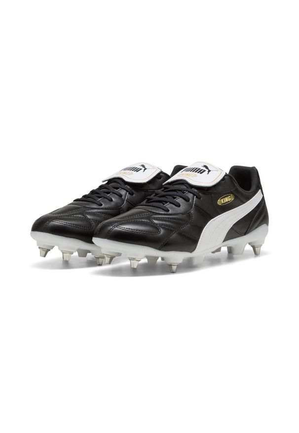 Puma - Buty piłkarskie unisex KING TOP MxSG PUMA. Kolor: czarny, biały, wielokolorowy. Sport: piłka nożna