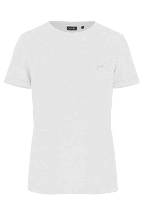 JOOP! T-Shirt 58 253JE58Tia 30049367 Biały Slim Fit. Kolor: biały. Materiał: bawełna