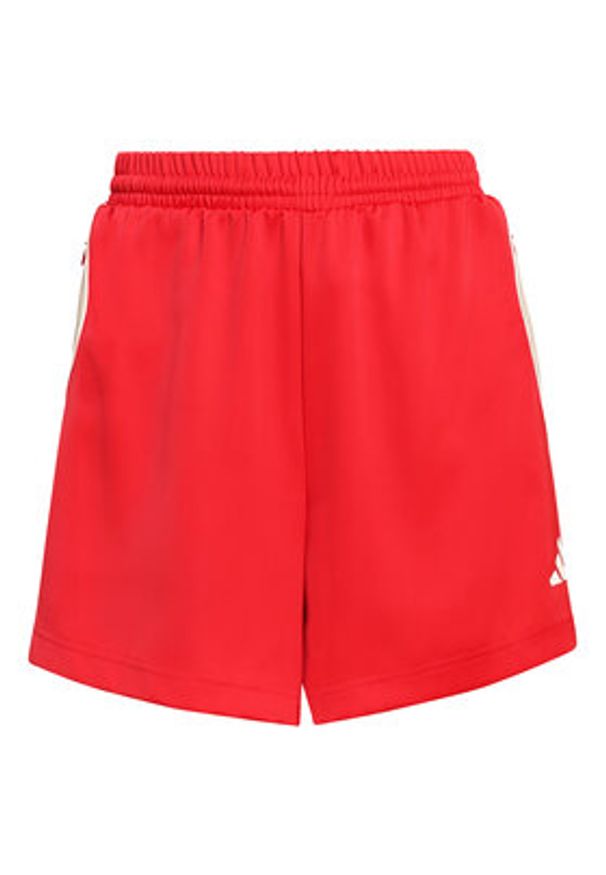 Adidas - adidas Szorty sportowe Stadium KB4943 Czerwony Loose Fit. Kolor: czerwony. Materiał: syntetyk
