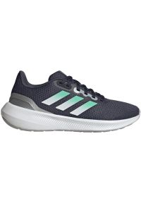 Adidas - Buty adidas Runfalcon 3 W HP7562 niebieskie. Zapięcie: sznurówki. Kolor: niebieski. Materiał: guma. Szerokość cholewki: normalna. Model: Adidas Cloudfoam. Sport: bieganie #8