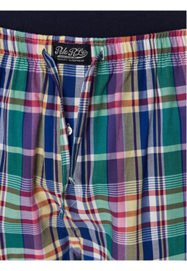 Polo Ralph Lauren Piżama 714931645005 Granatowy Regular Fit. Kolor: niebieski. Materiał: bawełna