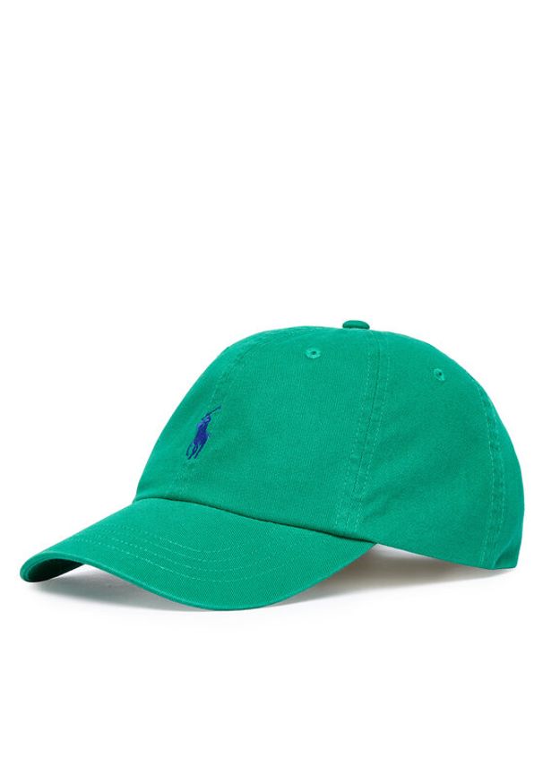 Polo Ralph Lauren Czapka z daszkiem 211912843002 Zielony. Kolor: zielony. Materiał: bawełna