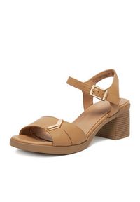 Clara Barson Sandały WS10006-07 Beżowy. Kolor: beżowy. Materiał: materiał #7