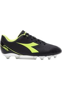 Buty do piłki nożnej Diadora Pichichi 6 MG14, Mężczyźni. Kolor: czarny. Materiał: skóra ekologiczna, materiał. Sport: piłka nożna