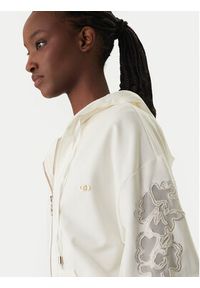 Liu Jo Sport Bluza TA6204 FS090 Écru Regular Fit. Kolor: kremowy. Materiał: bawełna. Styl: sportowy #4