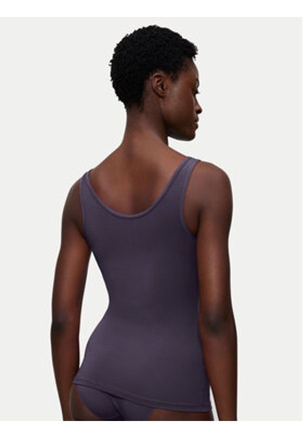 Triumph Top Feel Of Modal 10221637 Szary Slim Fit. Kolor: szary