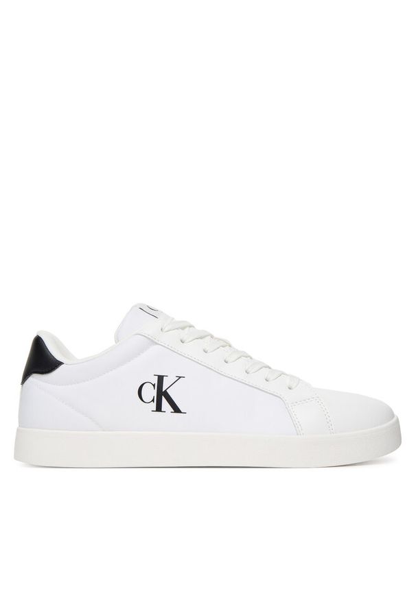 Sneakersy Calvin Klein. Kolor: biały