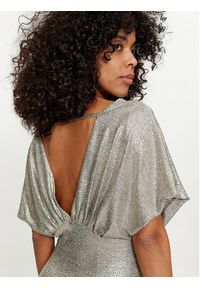 LOLA CASADEMUNT Sukienka wieczorowa MS2416014 Złoty Regular Fit. Kolor: złoty. Materiał: syntetyk. Styl: wizytowy #3