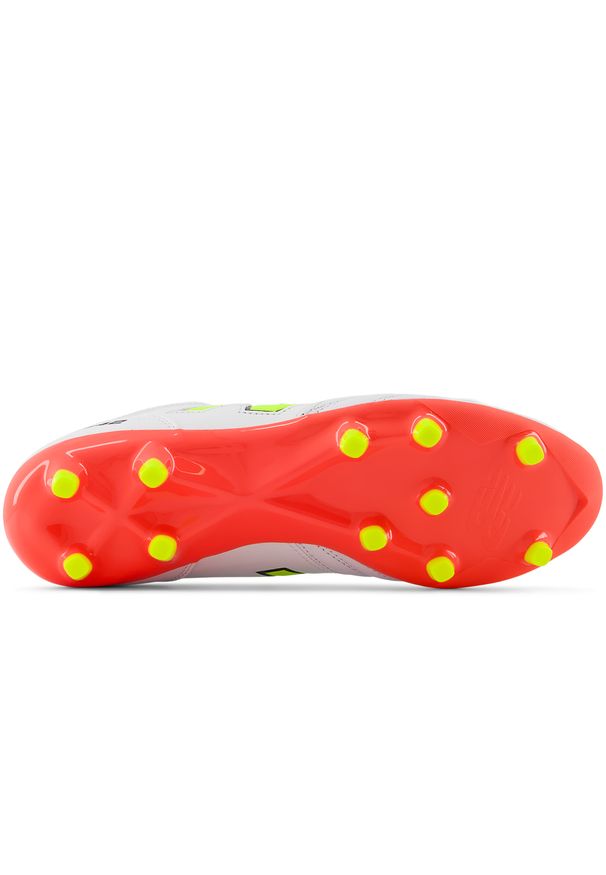 Korki męskie New Balance 442 V2 TEAM FG MS42FIB2 – białe. Zapięcie: sznurówki. Kolor: biały. Materiał: skóra, materiał, syntetyk. Szerokość cholewki: normalna. Sport: piłka nożna, fitness